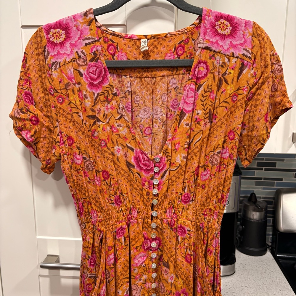 Spell *rare* Babushka gown in Amber - Picture 4 of 9